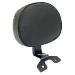 Dhe Best Bike Heavy Metal Passenger Backrest/Back Rest Black Suitable for Yamaha FZS V4