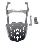 Dhe Best Bike Heavy Metal Top Rack/Luggage Carrier Black Compatible for TVS Ronin