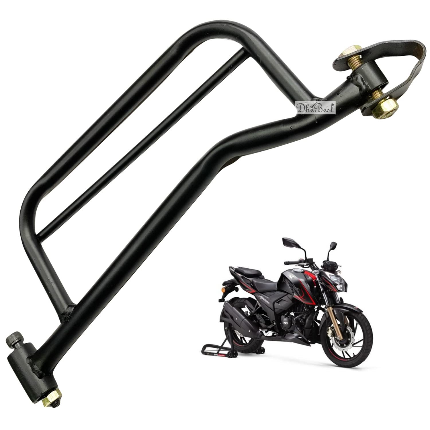 Dhe Best Bike Ladies Step Foot Rest/Footrest Stand Compatible With TVS Apache RTR 4V BS6 Dhe Best Bike Ladies Step Foot Rest/Footrest Stand Compatible With TVS Apache RTR 4V BS6