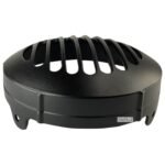 Dhe Best Bike Metal Front Rear Headlight Grill/Jali Cover Set with Tail Lamp, Indicator Cup/Head Light Jali Cover Black (Set of 10) Compatible with RE Hunter 350 (Set of 10)