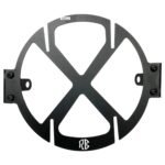 Dhe Best Bike Metal Headlight Grill Black Compatible with RE Hunter 350.