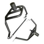 Dhe Best Bike Metal Leg Guard/Crash Guard with Frame Slider Suitable for Honda Highness