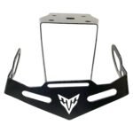 Dhe Best Bike Metal Tail Tidy Number Plate Stand/License Plate Holder Stand Bracket Black Suitable for Bajaj Yamaha MT 15