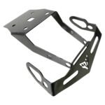 Dhe Best Bike Metal Tail Tidy Number Plate Stand/License Plate Holder Stand Bracket Black Suitable for Bajaj Yamaha MT 15