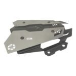 Dhe Best Bike Metal Visor/Wind Deflectors Silver Compatible with Yamaha MT-15