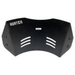 Dhe Best Bike Metal Windshield Visor Flyscreen Direct Fit with Fittings Black (New Version) Small Visor Compatible with RE Hunter 350