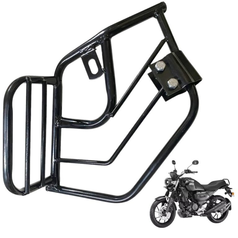 Dhe Best Bike New Heavy Side Guard Saree Guard with Ladies Foot Rest for Yamaha FZ X