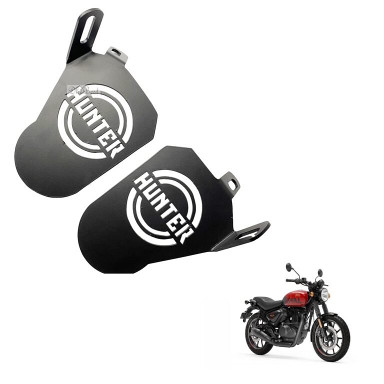 Dhe Best Bike Pillion Wide Foot Rest/Footrest Mount Left&Right Compatible with RE Hunter 350