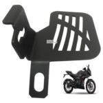 Dhe Best Bike Pillion Wide Footrest Only Foot Rest Left Side Black Compatible With Bajaj Pulsar F250