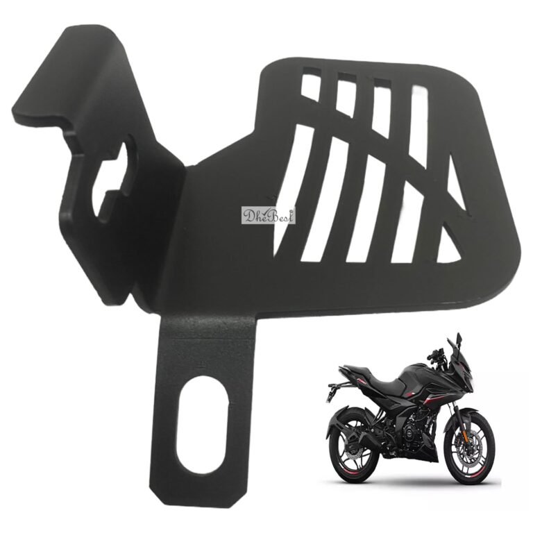 Dhe Best Bike Pillion Wide Footrest Only Foot Rest Left Side Black Compatible With Bajaj Pulsar F250