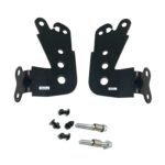 Dhe Best Bike Plastic Windscreen Visor Front Windshield Wind Deflectors (New Version) Small Visor Black Compatible with RE Hunter