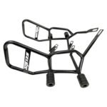 Dhe Best Bike Premium Crash Guard with Frame Slider Frame Support Leg Guard Black Suitable for Honda Shine 125 SP BS6