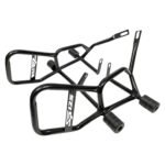 Dhe Best Bike Premium Crash Guard with Frame Slider Frame Support Leg Guard Black Suitable for Honda Shine 125 SP BS6