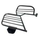 Dhe Best Bike Premium Side Guard Saree Guard with Ladies Foot Rest/footrest Suitable for Bajaj Discover 100CC