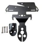 Dhe Best Bike Premium Tail Tidy Number Plate Holder/License Plate Holder Bracket Black Suitable for RE Super Meteor 650