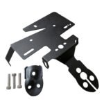 Dhe Best Bike Premium Tail Tidy Number Plate Holder/License Plate Holder Bracket Black Suitable for RE Super Meteor 650