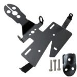Dhe Best Bike Premium Tail Tidy Number Plate Holder/License Plate Holder Bracket Black Suitable for RE Super Meteor 650