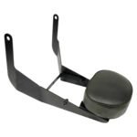 Dhe Best Bike Rear Backrest with Black Cushion Back Rest Suitable for Harley Davidson X440