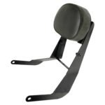 Dhe Best Bike Rear Backrest with Black Cushion Back Rest Suitable for Harley Davidson X440
