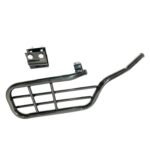 Dhe Best Bike Rear Footrest Stand Ladies Step Foot Rest Black Compatible with Yamha FZ16