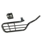 Dhe Best Bike Rear Footrest Stand Ladies Step Foot Rest Black Compatible with Yamha FZ16