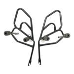 Dhe Best Bike Safety Leg Guard Big Crash Guard Engine Frame Black Heavy Duty 4 Slider Suitable for Yamaha MT 15