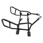 Dhe Best Bike Safety Leg Guard Crash Guard Engine Frame Black Heavy Duty 4 Slider Suitable for Honda Shine SP BS6