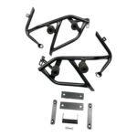 Dhe Best Bike Safety Leg Guard Crash Guard Engine Frame Black Heavy Duty 4 Slider Suitable for Yamaha R15 V4