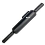 Dhe Best Bike SBBR Exaust Short Bottle Silencer Mini Punjab Dholki Dholki Black for RE Reborn & Meteor 350.