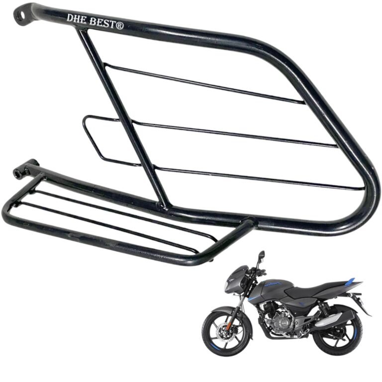 Dhe Best Bike Side Guard Saree Guard/SareeGuard with Ladies Foot Rest Suitable for Pulsar 125