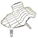 Dhe Best Bike Side Saree Guard with Foot Rest Chrome Compatible with Yamaha RX 100 and RXG 135