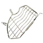 Dhe Best Bike Side Saree Guard with Foot Rest Chrome Compatible with Yamaha RX 100 and RXG 135