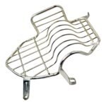 Dhe Best Bike Side Saree Guard with Foot Rest Chrome Compatible with Yamaha RX 100 and RXG 135