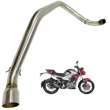 Dhe Best Bike Silencer Pipe Muffler Pipe for Stainless Steel Exhaust Bend Pipe Suitable for Hero Xtreme 125R