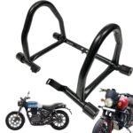 Dhe Best Bike Stylist Metal Crash Guard with Slider Leg Guard/Legguard Suitable for RE Hunter 350