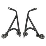 Dhe Best Bike Stylist Metal Crash Guard with Slider Leg Guard/Legguard Suitable for Bajaj Pulsur NS 200