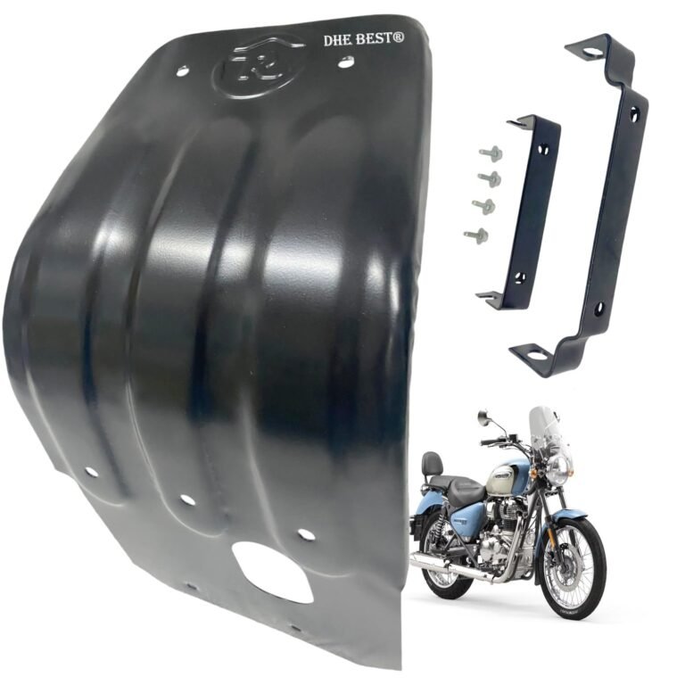Dhe Best Bike Sumpguard/Sumpguard Base Plate Engine Plate Protector Suitable for Meteor 350