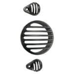Dhe Best Bike Top1 Head Light Grill/Jali + Indicator Grill + Indicator Cap +Tail Light Grill and Headlight LED Indicator Grill 2024 Onwards Set of 12 Compatible with RE Reborn...