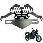 Dhe Best Bike Universal Magnatic Tail Tidy/Fender Eliminator Number Plate Holder Black Compatible with Yamaha FZ-S