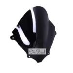 Dhe Best Customized Double Bubble Visor/Windscreen Bike Headlight Visor Black for Suzuki Gixxer SF