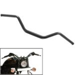 Dhe Best Hb-10 Bike Handle Bar Universal Customized Stylish Handlebar Black for RE Standard Bullet 350 Twin Spark