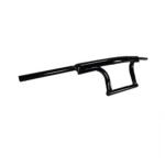 Dhe Best HB24 Bike Handle Bar Dual Triple Curved Stylish Handlebar Pipe/Rod Black for RE Bullet Electra Deluxe