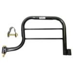 Dhe Best Heavy Duty Bike Left Side Foot Rest/Lady Footrest Black Compatible with RE Hunter 350