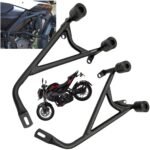 Dhe Best Motorcycle Crash Guard/Crash Bar Frame Support Accessories Leg Guard Suitable for Bajaj Pulsur NS 200