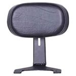 Dhe Best PTX5 Bike Bullet Backrest Support Pillion Black Cushion Back Rest Black Bar Compatible for RE Thunderbird 350X