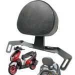Dhe Best Scooter Backrest/Back Rest Heavy Seat Adjustable Support Pillion Suitable for TVS Ntorq 125
