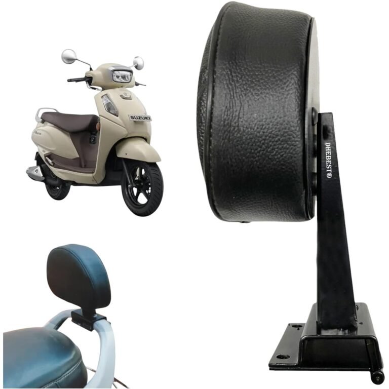 Dhe Best Scooty Heavy Seat Backrest/Back Rest Black Suitable for Suzuki Access 125 MDL2
