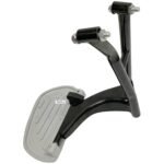 Dhe Best Scooty Rear Ladies Footrest/Foot Rest Silver&Black Compatible With Activa 3G