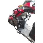 Dhe Best Scooty Safety Protector Crash Guard with Frame Slider 4 Suitable for Xoom 125