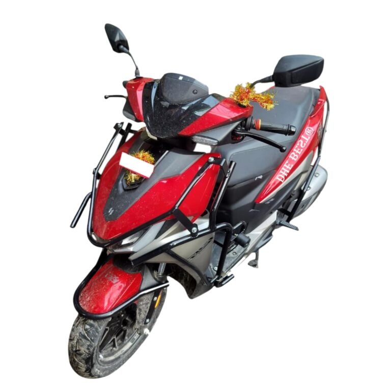 Dhe Best Scooty Safety Protector Crash Guard with Frame Slider 4 Suitable for Xoom 125